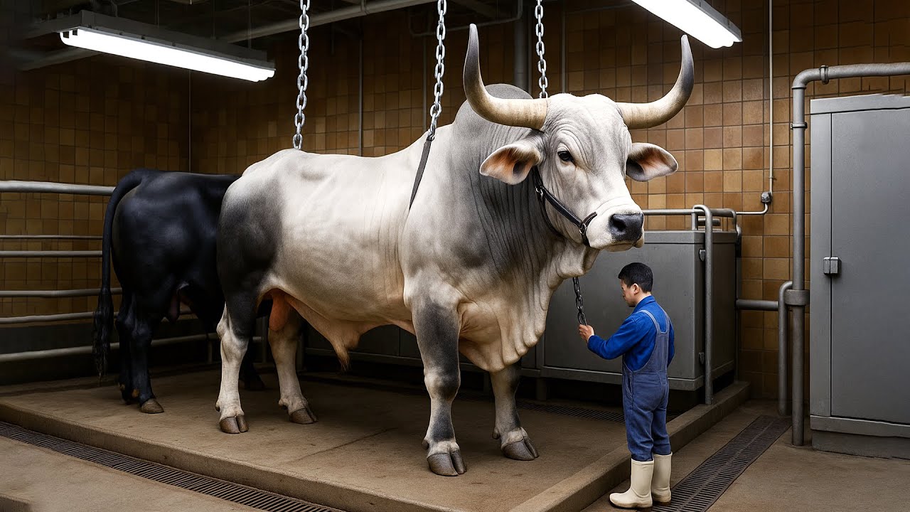 Wie Bauern Mit Riesigen Brahman-Bullen Millionen Verdienen &ndash; Das Gesch&auml;ft der Rinderzucht!
