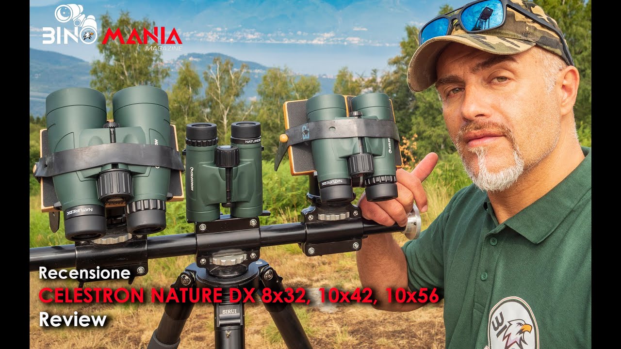 CELESTRON NATURE DX 8x32, 10x42 e 10x56. Fantastici per iniziare a osservare la natura!