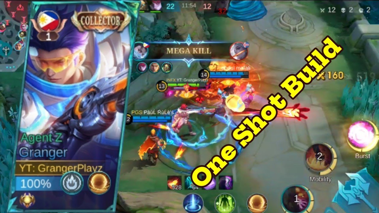 Top Global Granger One Hit Build | Mobile Legends: Bang Bang #grangergameplay #mobilelegends