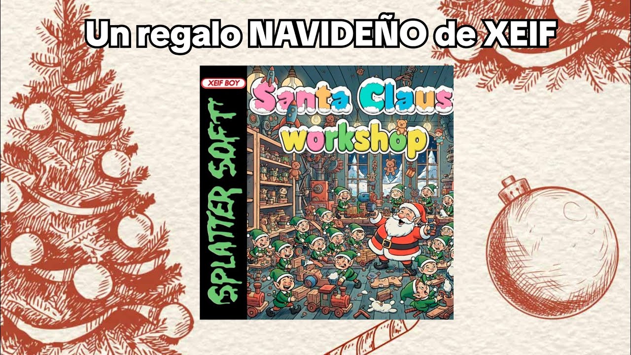 SANTA CLAUS WORKSHOP - La felicitación NAVIDEÑA de XEIF para GAME BOY COLOR - Primeras Partidas 
