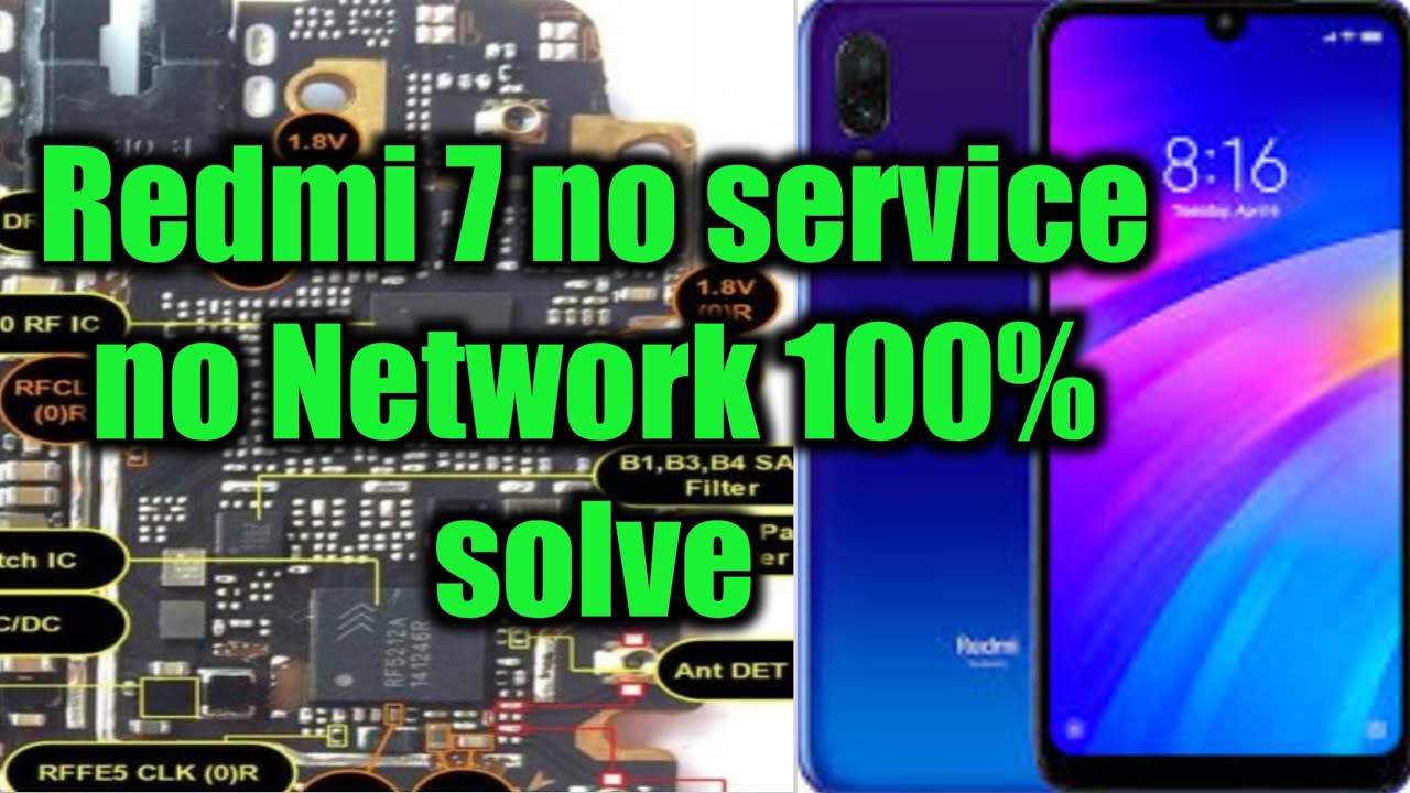 Redmi 7 no service || no network 1000% solution