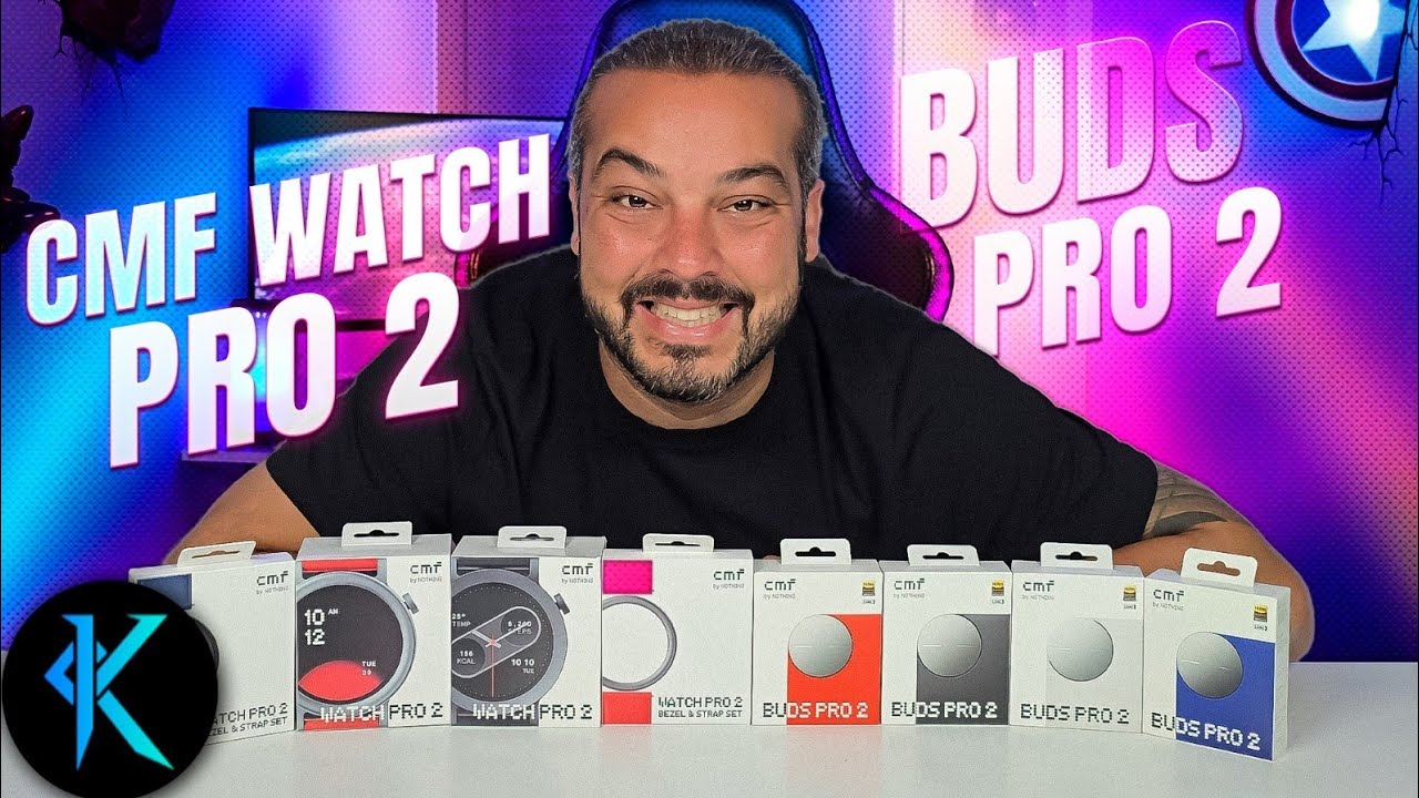 DOIS LANÇAMENTOS INCRÍVEIS!!! CMF WATCH PRO 2 E BUDS PRO 2!!!