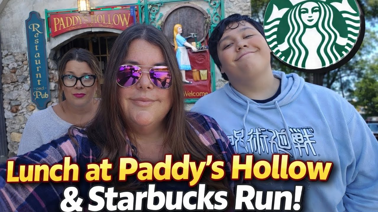 Lunch at Paddy’s Hollow Restaurant + Starbucks Run ☕ | Small Town Food Vlog & Coffee Stop
