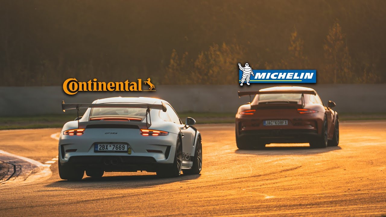 PORSCHE 911 GT3 RS | Michelin vs Continental