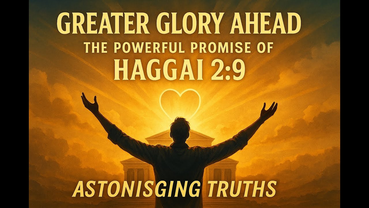 Greater Glory Ahead: The Powerful Promise of Haggai 2:9