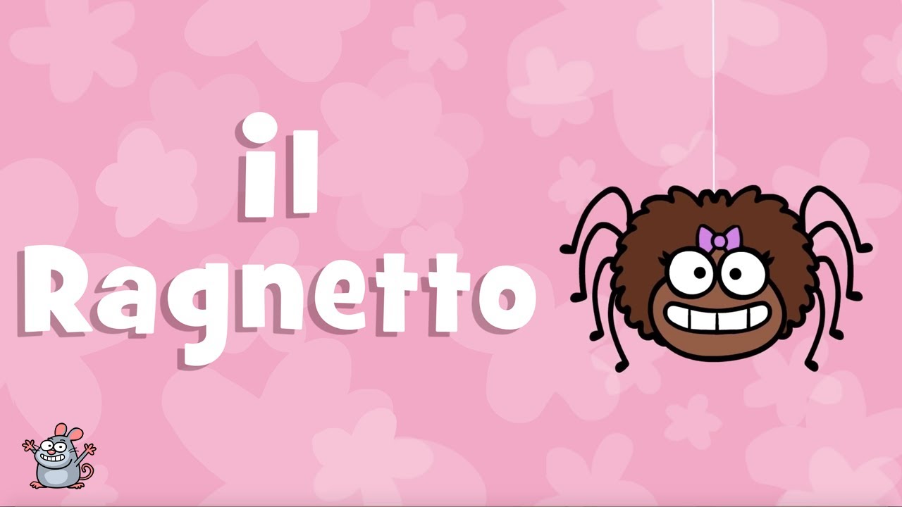 Canzone sugli animali - Il Ragnetto - Evviva Canzoni Per Bambini