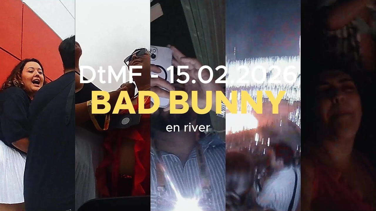 vlog especial | 15.02.26 | DtMF: Bad Bunny en River!!!