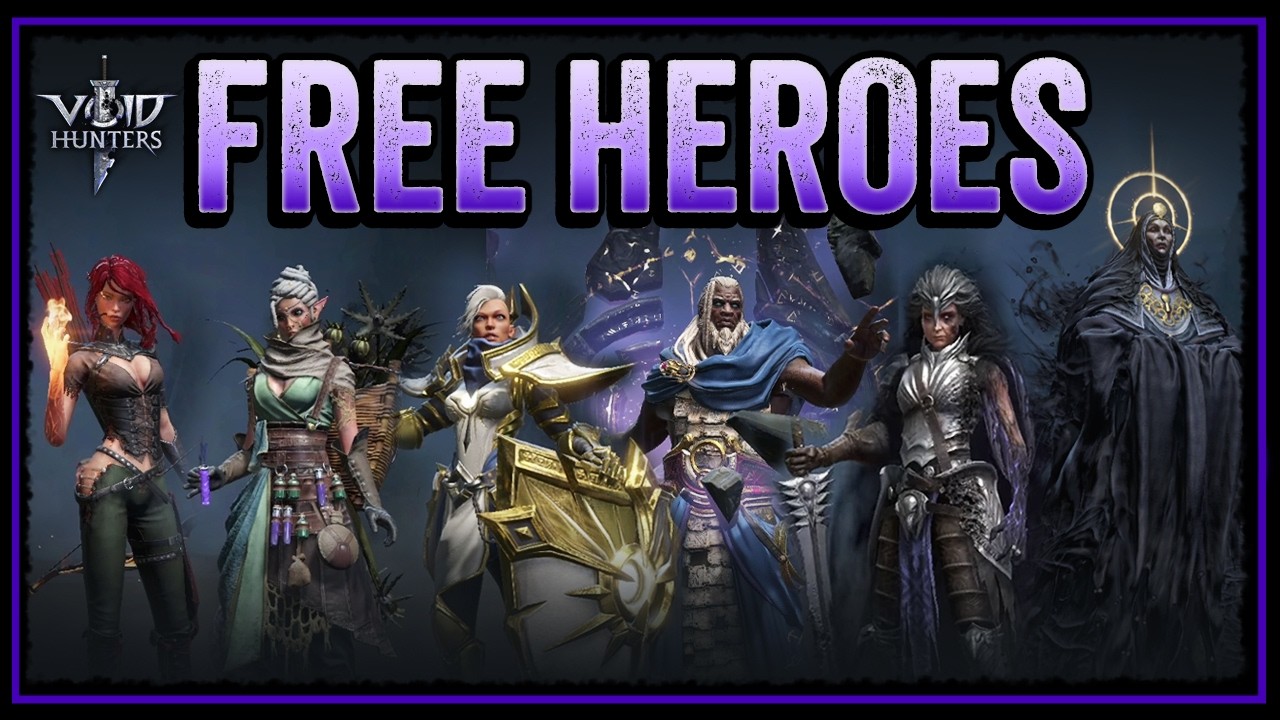 SO MANY HUNTERS TO EARN! 💥 Amazing or Too Much? 🖤 Void Hunters [Open Alpha]