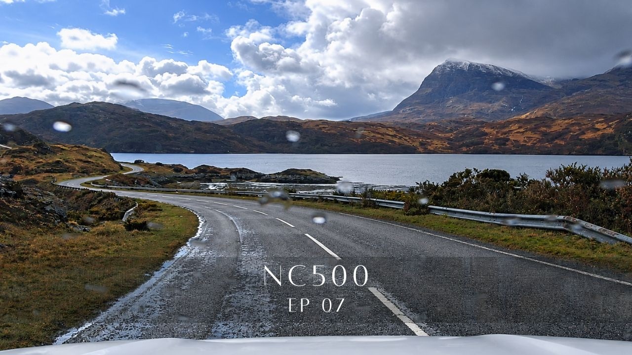 Driving the NC500 - Durness to Kylesku Bridge 4K