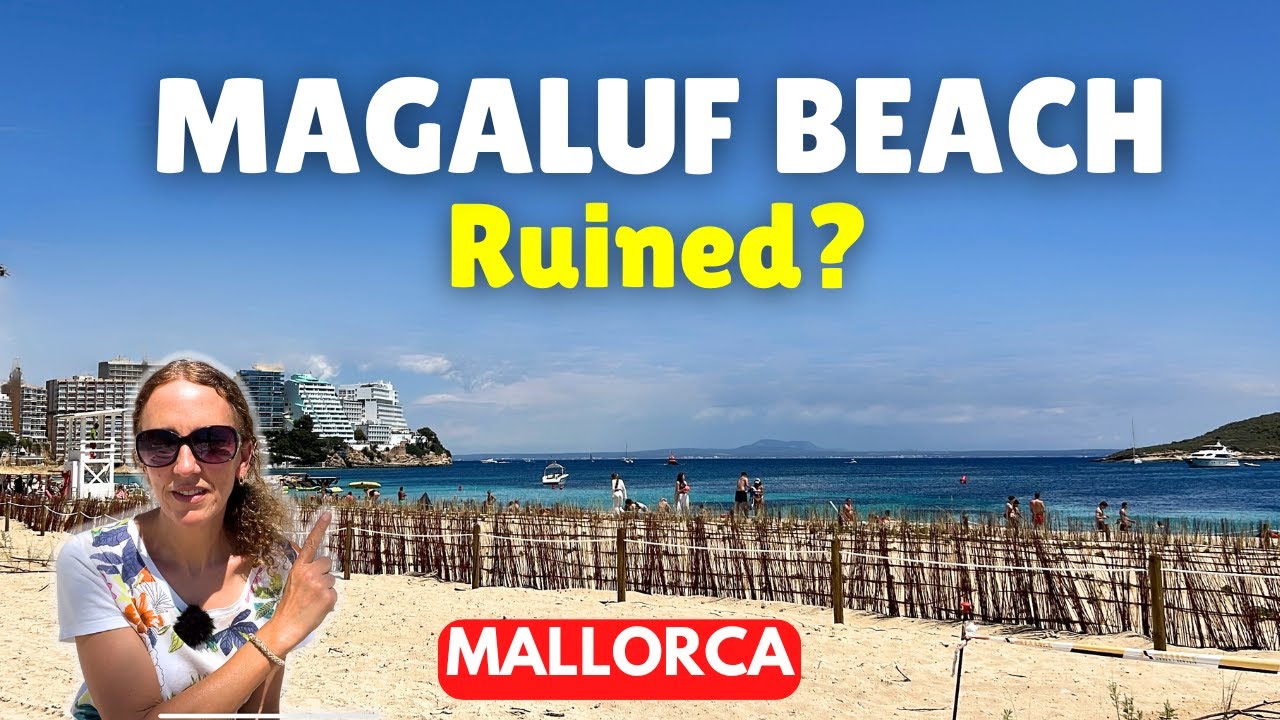 How 5€ million has CHANGED Magaluf Beach FOREVER, Majorca, Spain