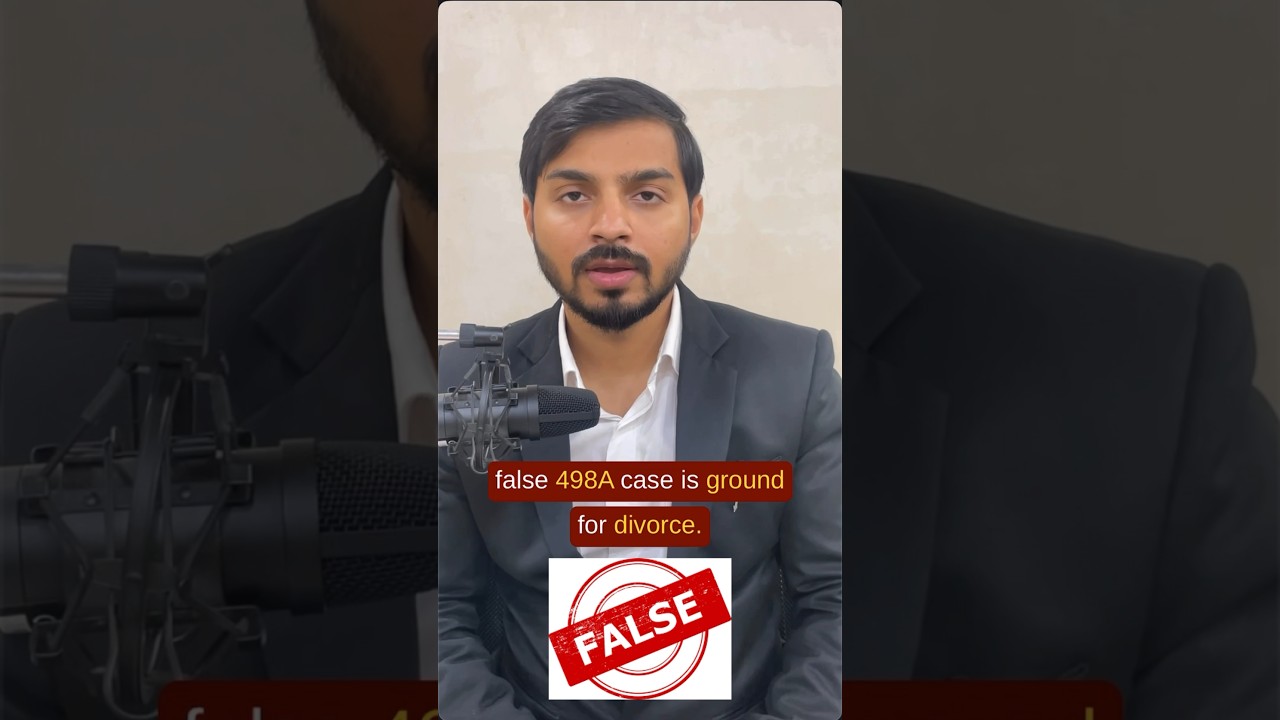 False 498A case is ground for divorce. #legaladvice #cruelty #iamlegalguru #lawyer #judgement