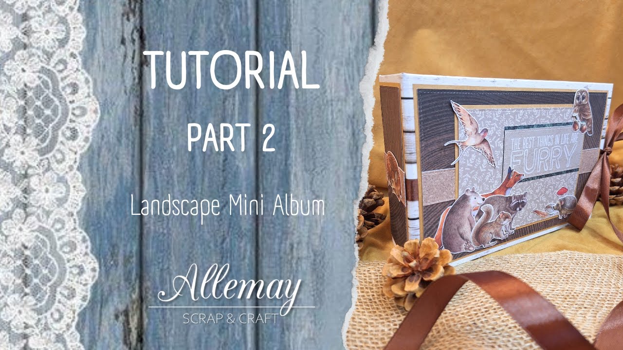 TUTORIAL - Part 2 - Album Page 2, 3 and 4 #action #tutorial #album #babyalbum