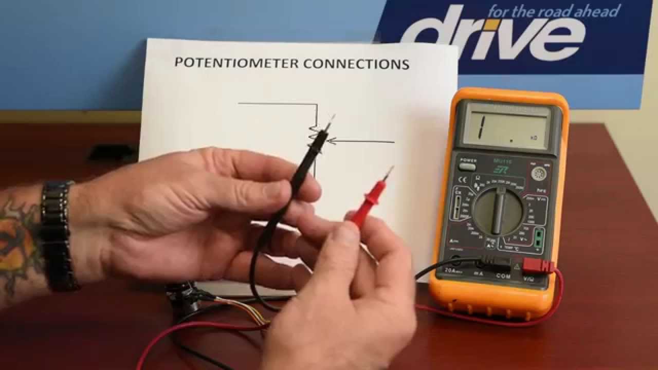 how to test speed potentiometer