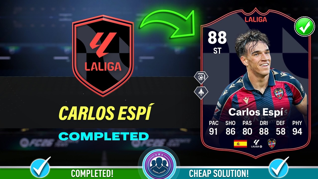 88 POTM Carlos Espi SBC Solution - Дешевое решение и советы - FC 26