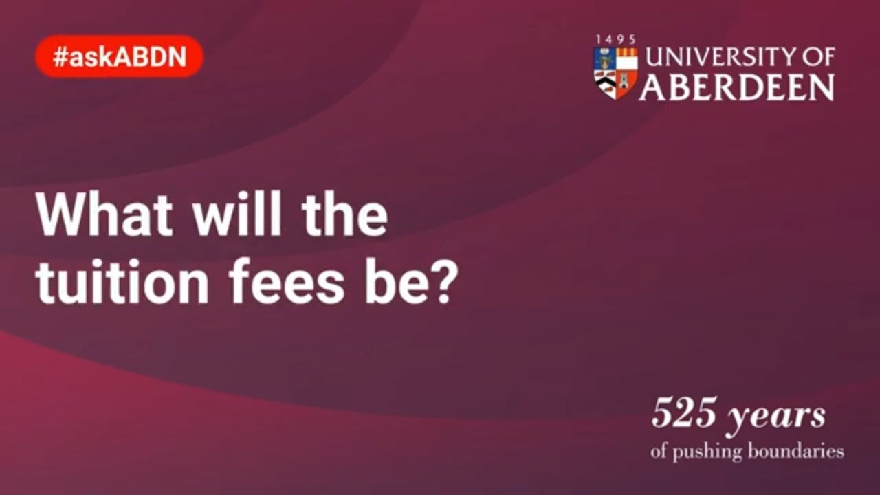 What will the Tuition Fees Be?  |  #askABDN