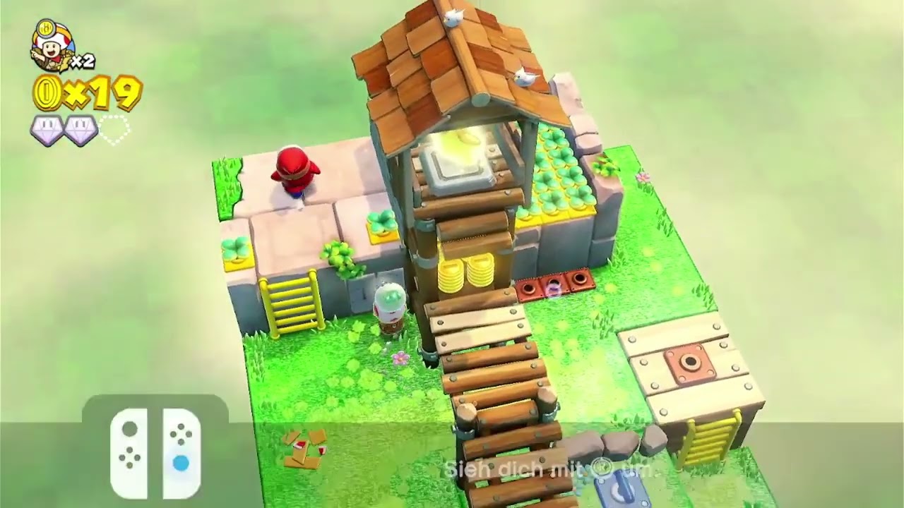 Captain Toad Treasure Tracker - Buch.1 - Level.1 - Let's Play