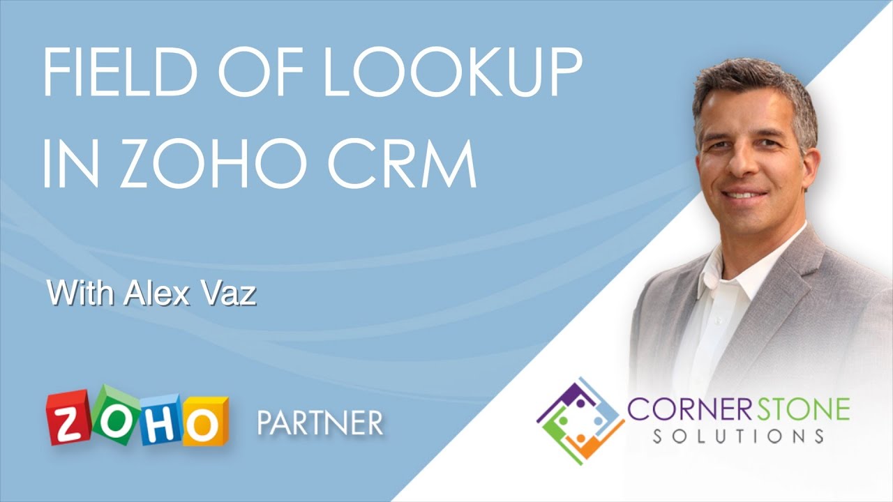 Использование поля поиска Zoho CRM для заполнения полей