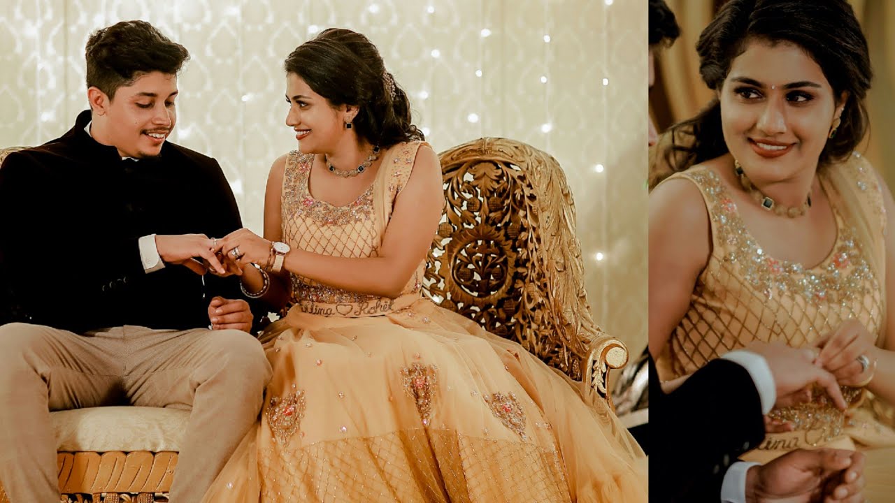 Alina Padikkal Engagement | Alina Padikkal Wedding Engagement Video Full