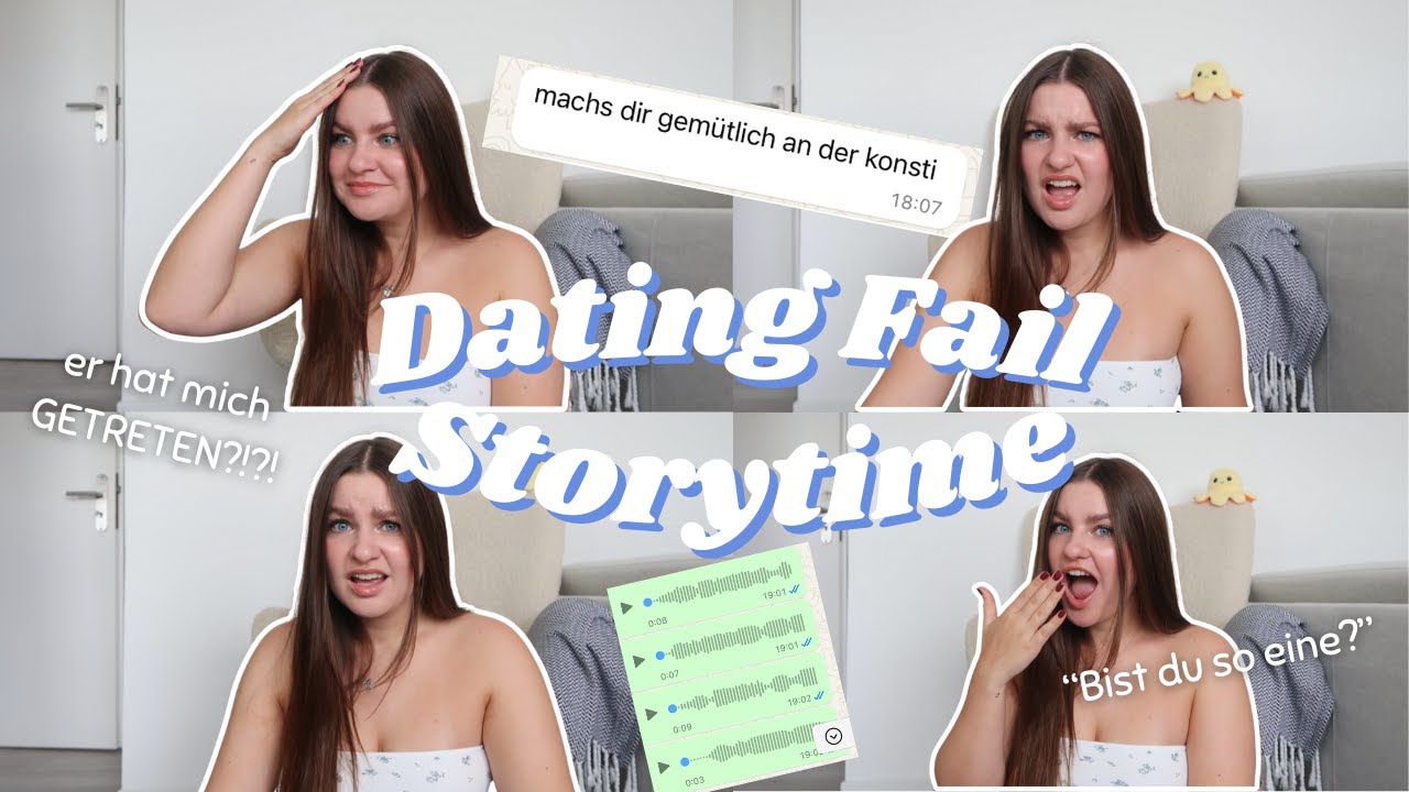 *hilfe* Mein SCHLIMMSTES DATE: Fail Storytime! *mit Screenshots & Sprachmemos*