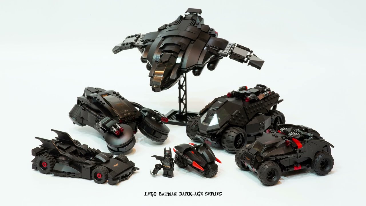 Lego custom batmobile (Dark-Age Series)