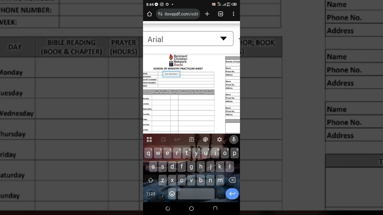 How to edit pdf using ilovepdf