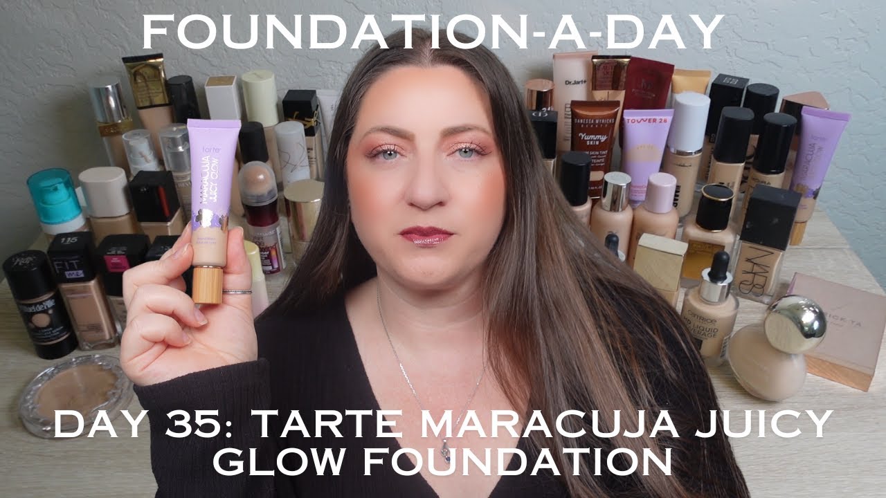 Tarte Maracuja Juicy Glow Foundation – Wear Test Oily Skin – Does it stay, or does it go?