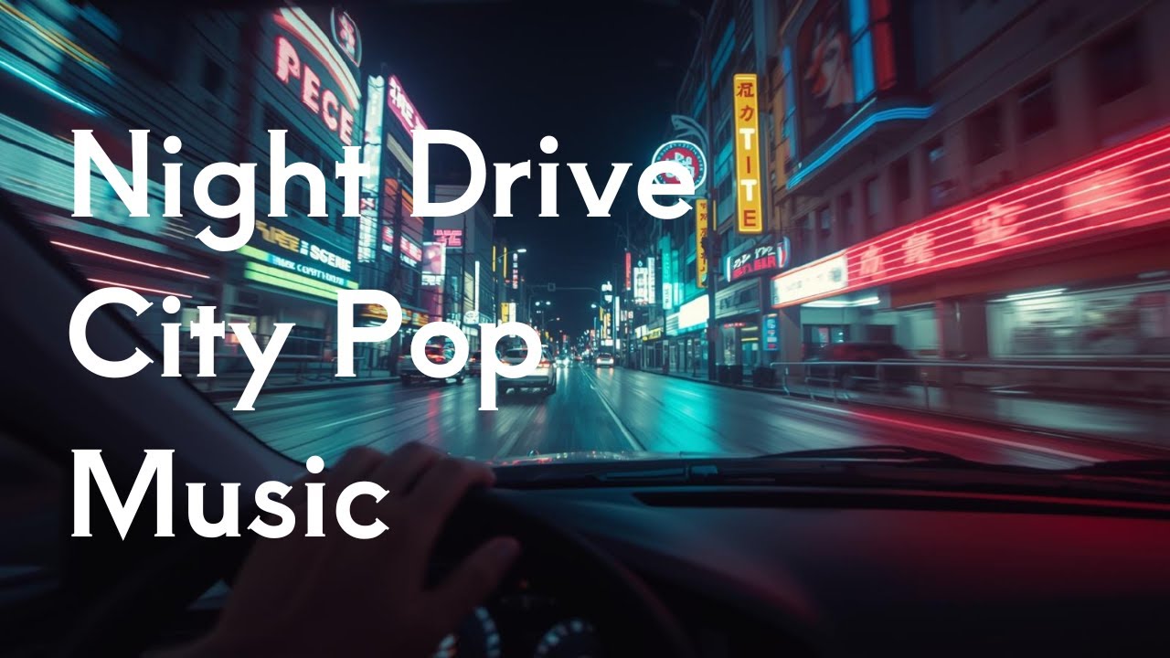 City Pop Drive Night – Neon City Vibes 🌃🚗