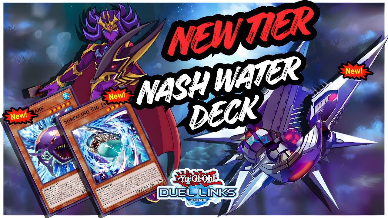 NEW TIER NASH WATER DECK DUEL LINKS | RANKED GAMEPLAY & META BREAKDOWN