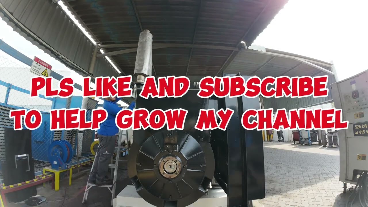 Me and myself do the 800kva load test