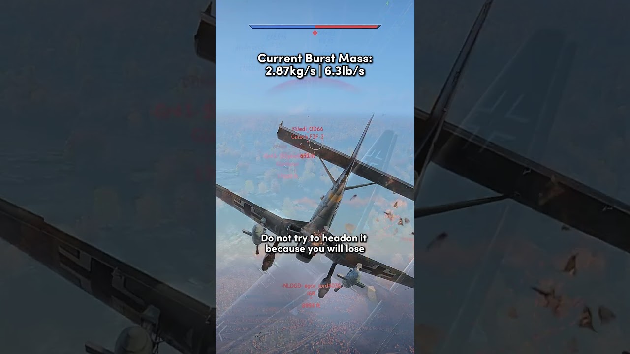 Every Kill I Increase My German Aircraft&rsquo;s Burst Mass! 💥 | War Thunder