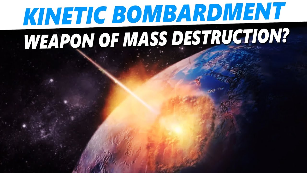 Physics of orbital kinetic bombardment