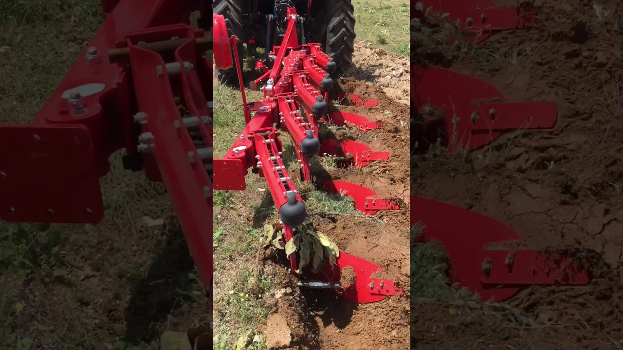 Kırıkkale Keskin Alıcıyeniyapanköyü (AYGÖRLER) MF 5450 Tarla Şakalak otomatik Pulluk denemesi..