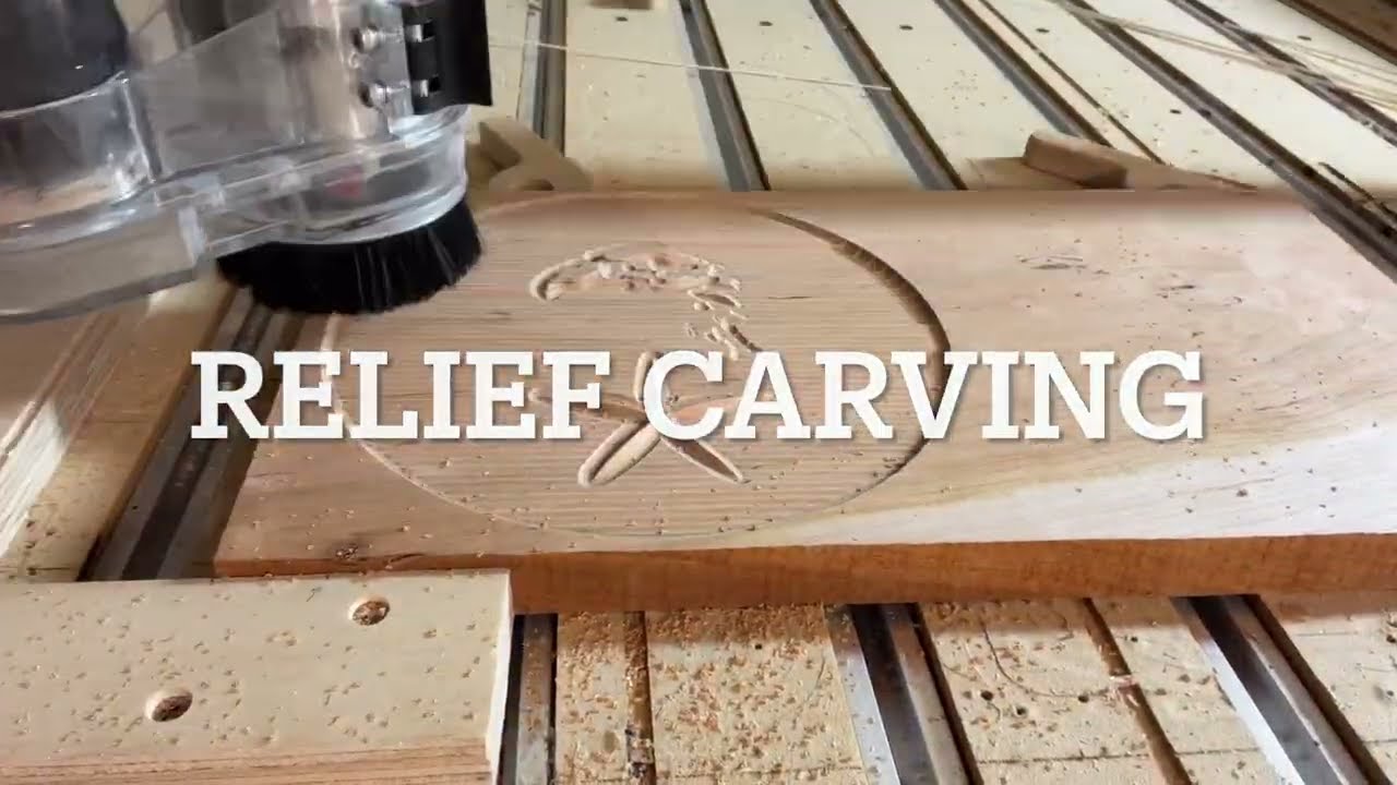 My First Attempt at a CNC Relief Carve