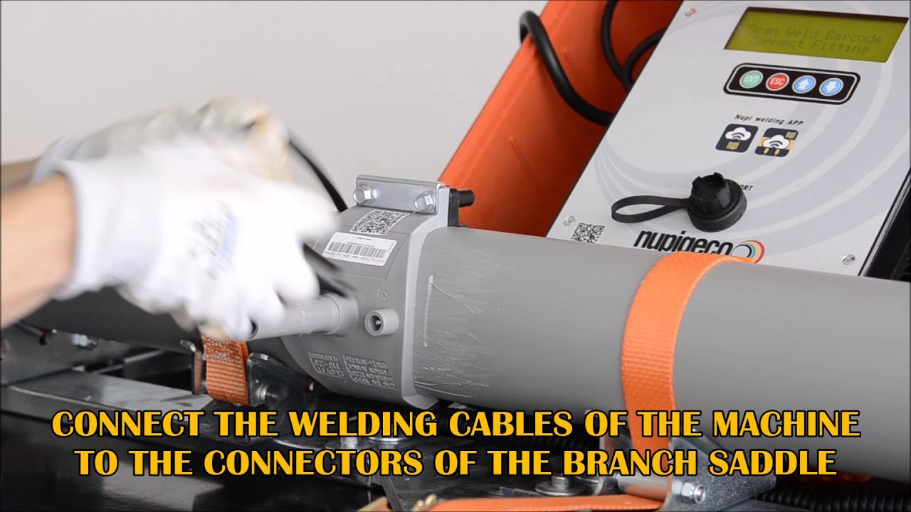 NUPI AMERICAS NIRON PP RCT PIPING SYSTEM Branch saddle installation