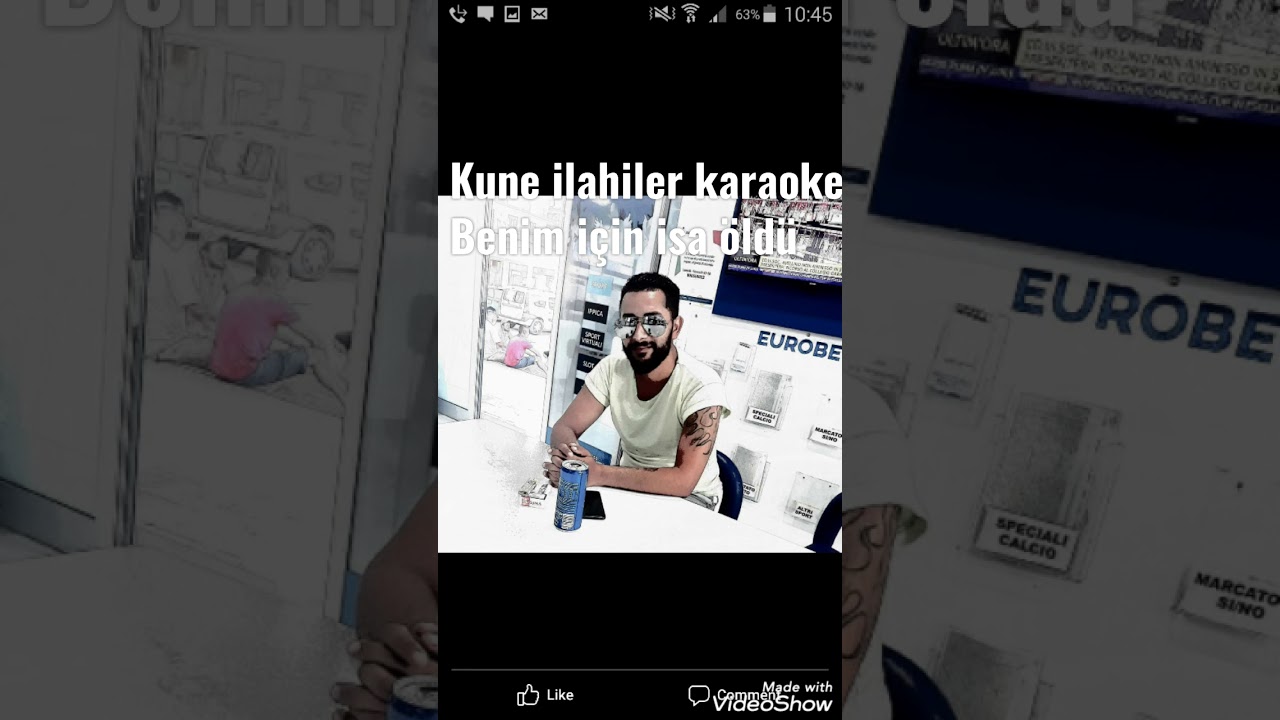 Kune ilahiler karaoke Benim için isa öldü