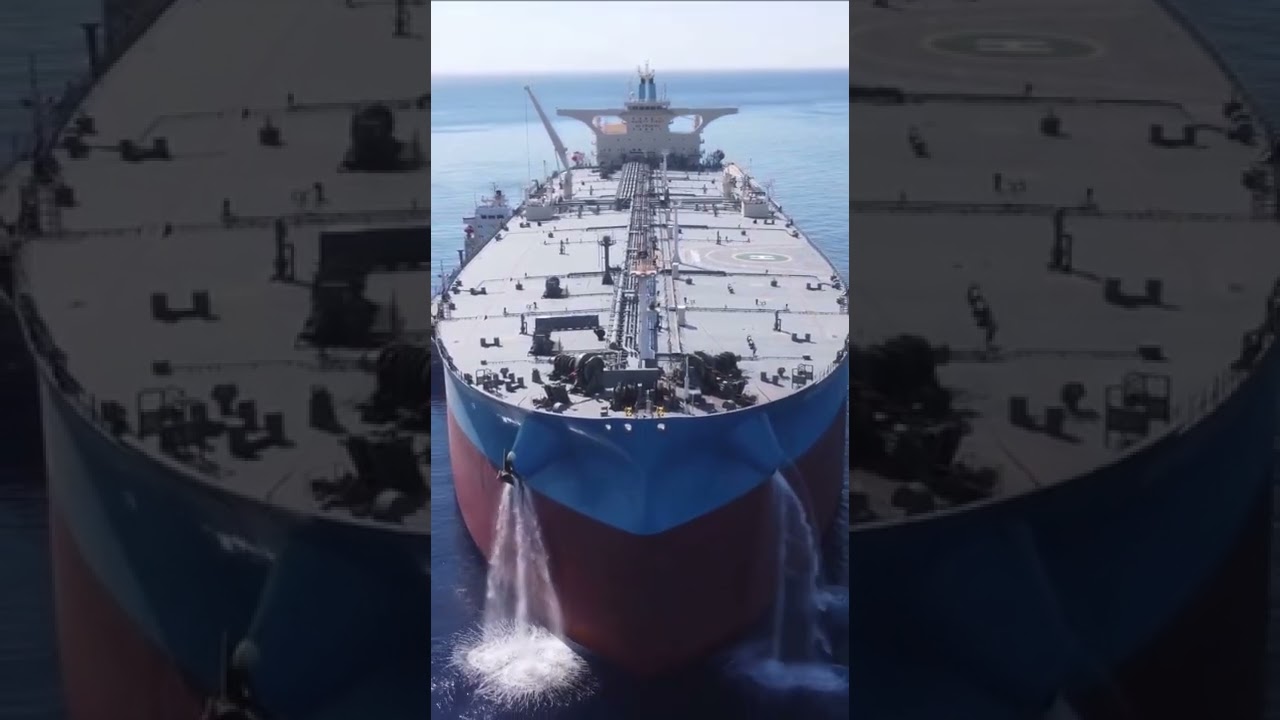 WATCH: Crude Oil Tanker In A Bunkering Operation!!!