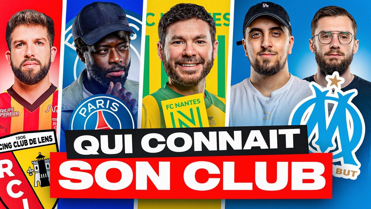⚽ QUI CONNAÎT LE MIEUX SON CLUB #1 ?