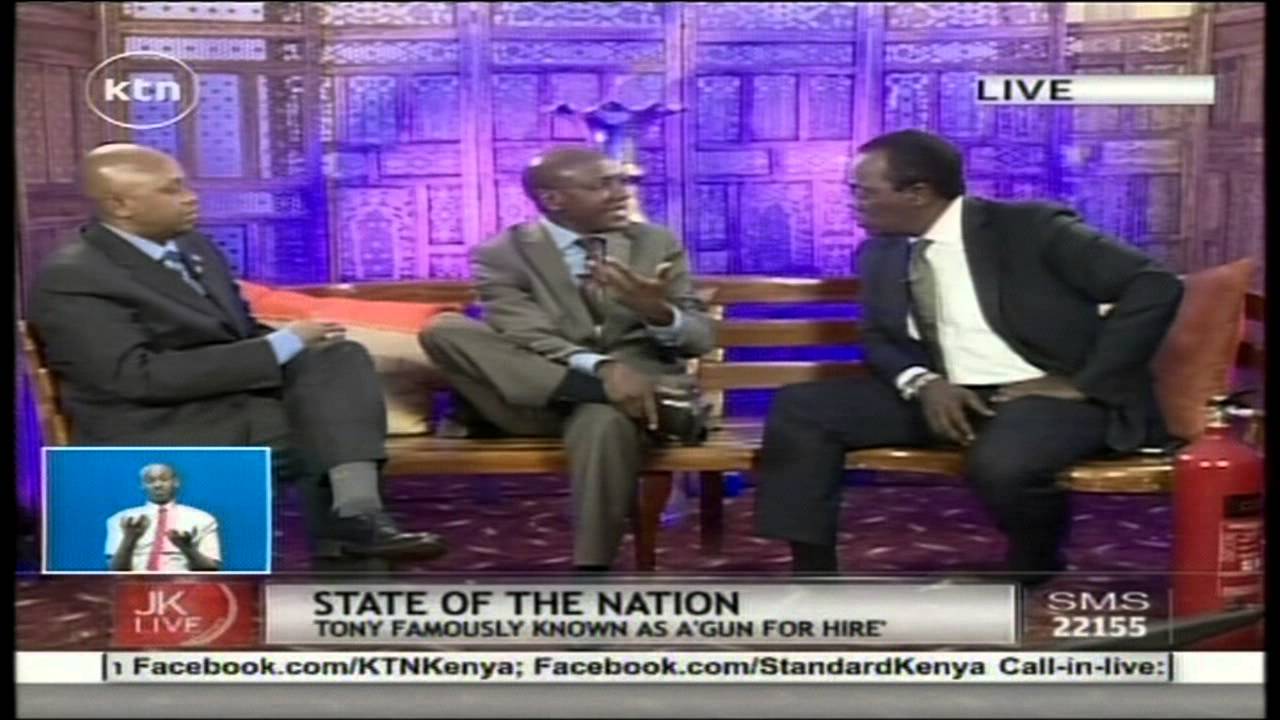 Tony Gachoka abuses Senator Boni Khalwale in a debate