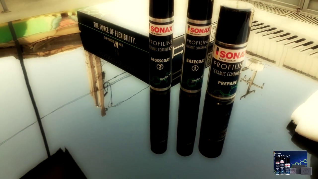 CC 36 Sonax Ceramic Coating - Manual de aplica&ccedil;&atilde;o