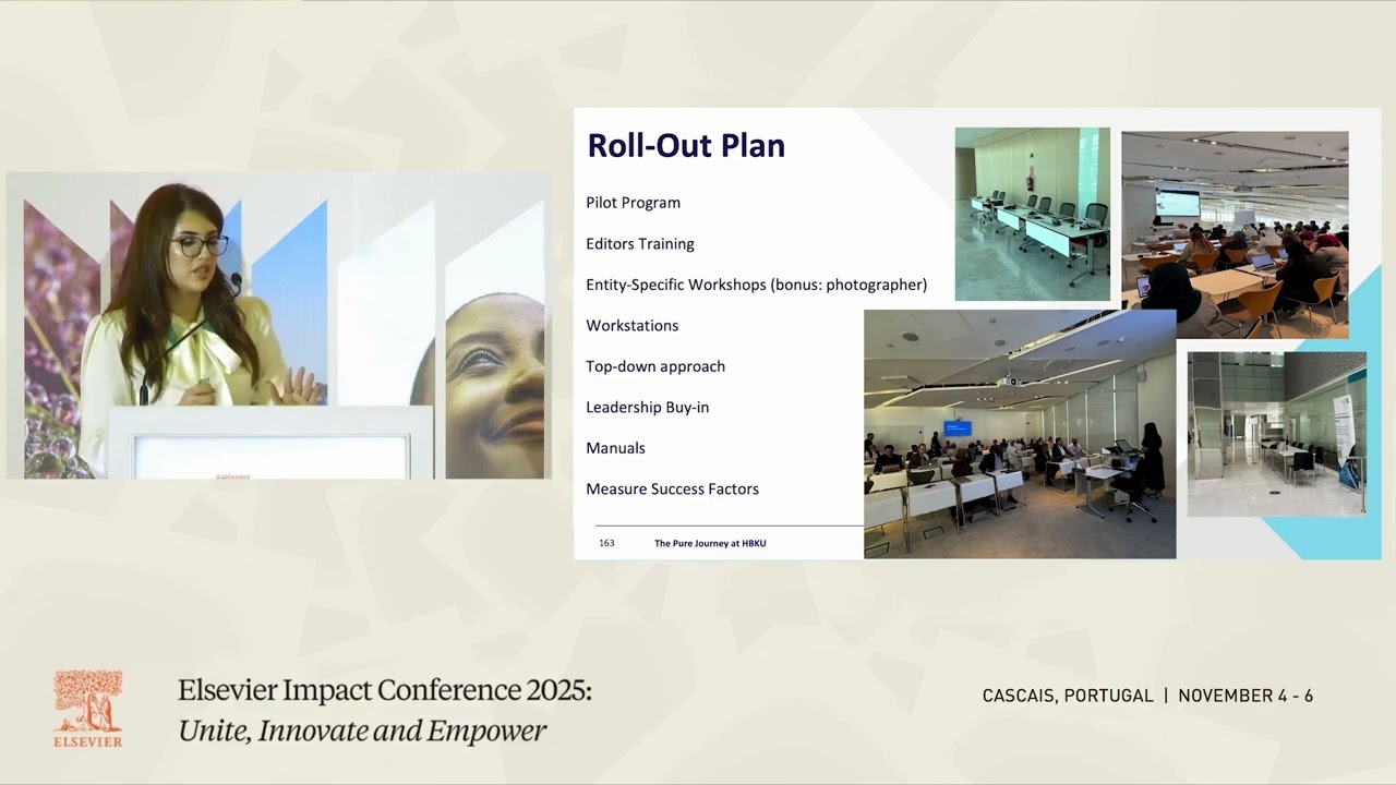 The Pure journey at HBKU: From implementation to roll-out | #EIC2025