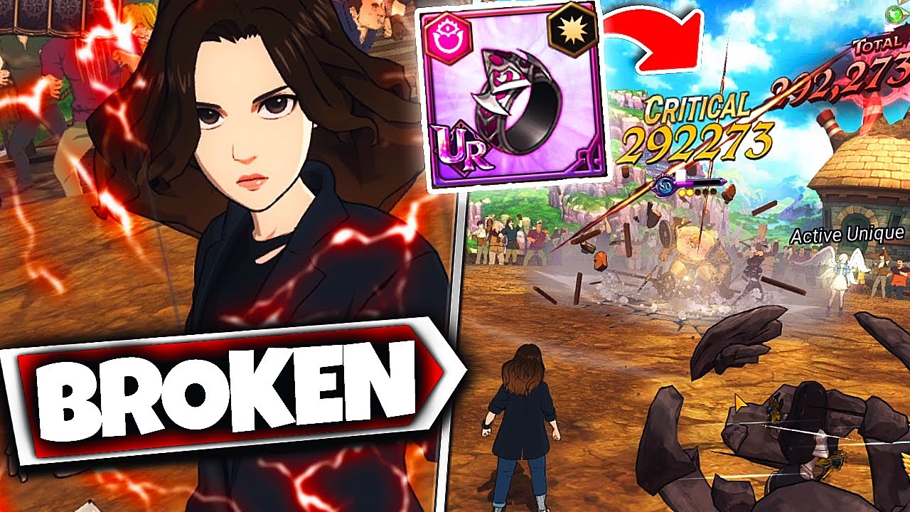 I PLAYED 90 MATCHES WITH FULL UR GEAR ELEVEN AND SHE IS BROKEN! | Seven Deadly Sins: Grand Cross