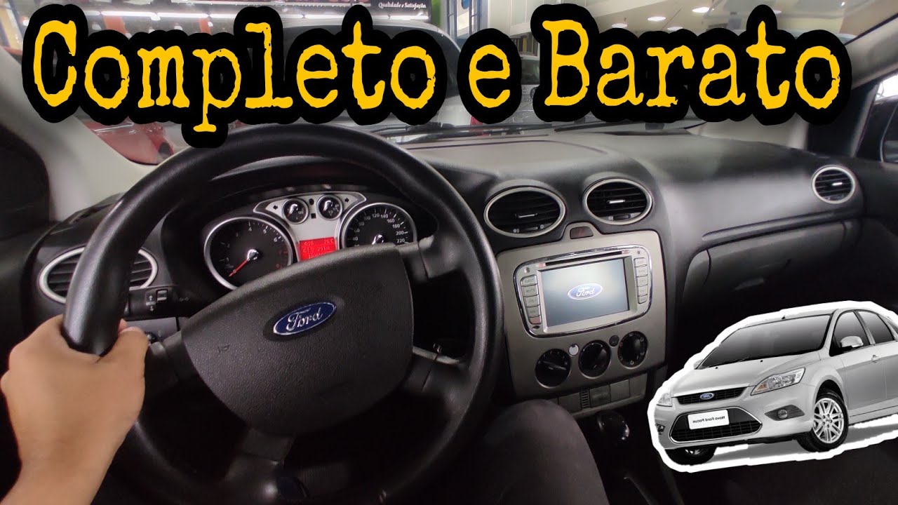 CONHECENDO FORD FOCUS 2009 2.0 - CARRO DESVALORIZADO, SÓLIDO E COMPLETO