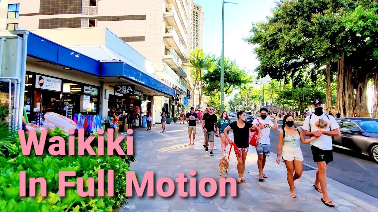 Hawaii| Waikiki in Motion | Waikiki Walking Tour | Kalakaua Ave | Oahu Travel