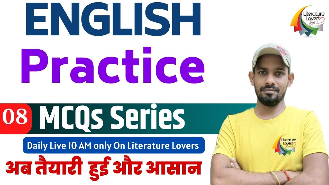 TGT PGT English Grammar Practice Set  || Literature Lovers
