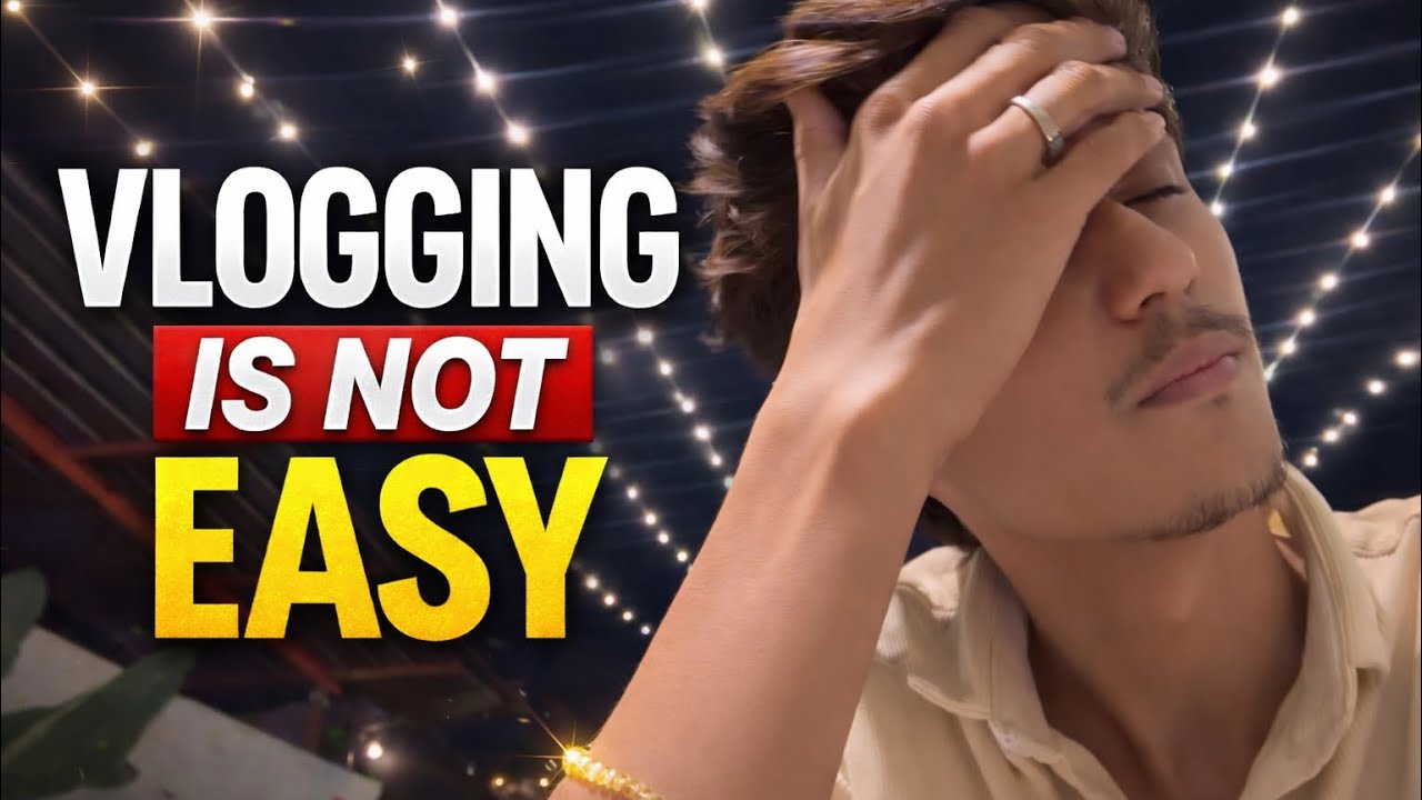 Vlogging Is Not Easy – My Honest Experience