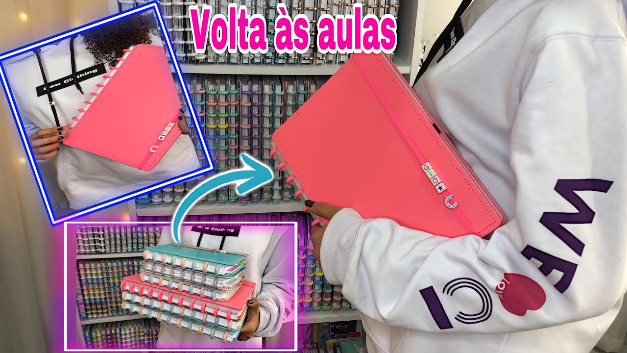 ORGANIZANDO MEUS CADERNOS INTELIGENTES NO MEIO DO ANO | Giovanna Teles