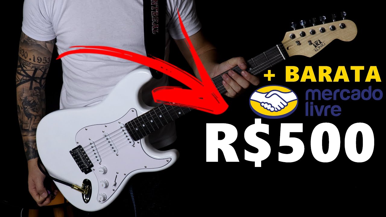 GUITARRA KONIG STRATOCASTER - A MAIS BARATA DO ML!!