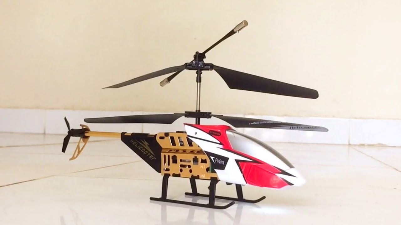 HELICOPTER RFD 018 UNBOXING FLYING