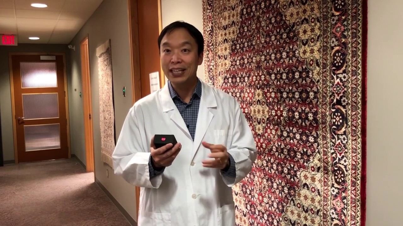 Laser treatment of periorbital veins--slow motion capture