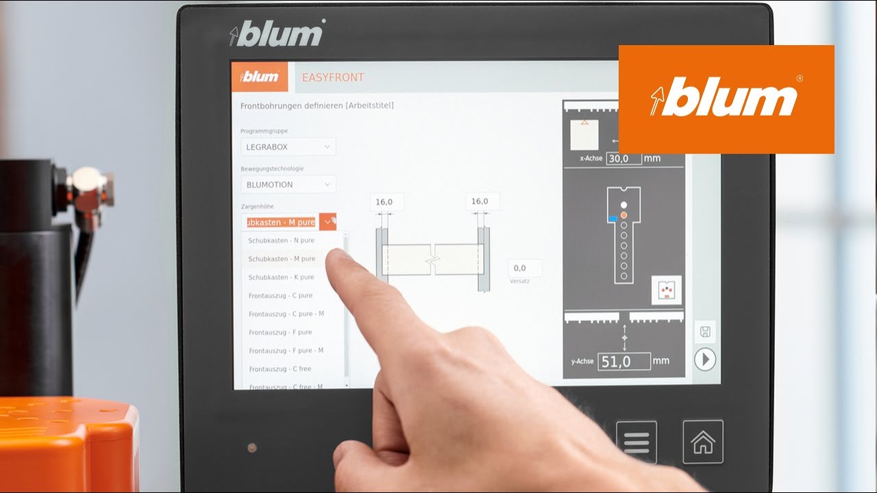 EASYSTICK – Easy front assembly | Blum